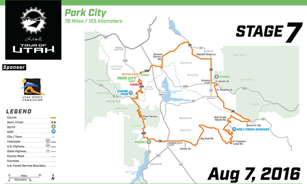 Stage 7 map